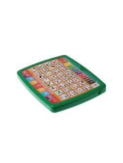 Развивающий двусторонний планшет 350 стихов слогов и звуков