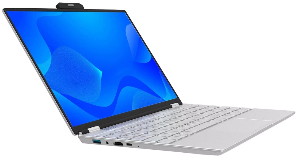 Ноутбук 15,6" Hiper WorkBook N1567RH Core i3 10110U/8Gb/256Gb SSD/15.6" FullHD/DOS Серебристый (TY410AXD)