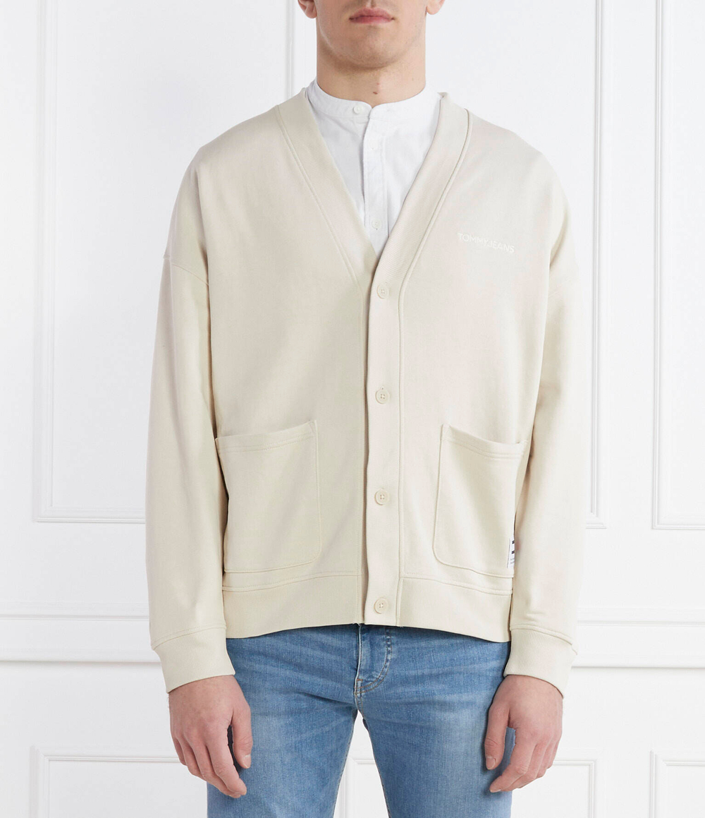 Кардиган Tommy Jeans - кремовый (DM0DM18391)