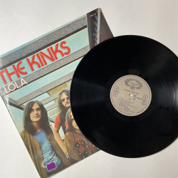 Винтажная виниловая пластинка LP The Kinks Lola (UK 1971)