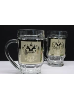 Кружка пивная "Герб" 2 шт 500мл