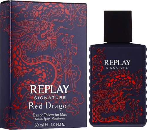Мужская парфюмерия Replay Signature Red Dragon Man - EDT 30 мл