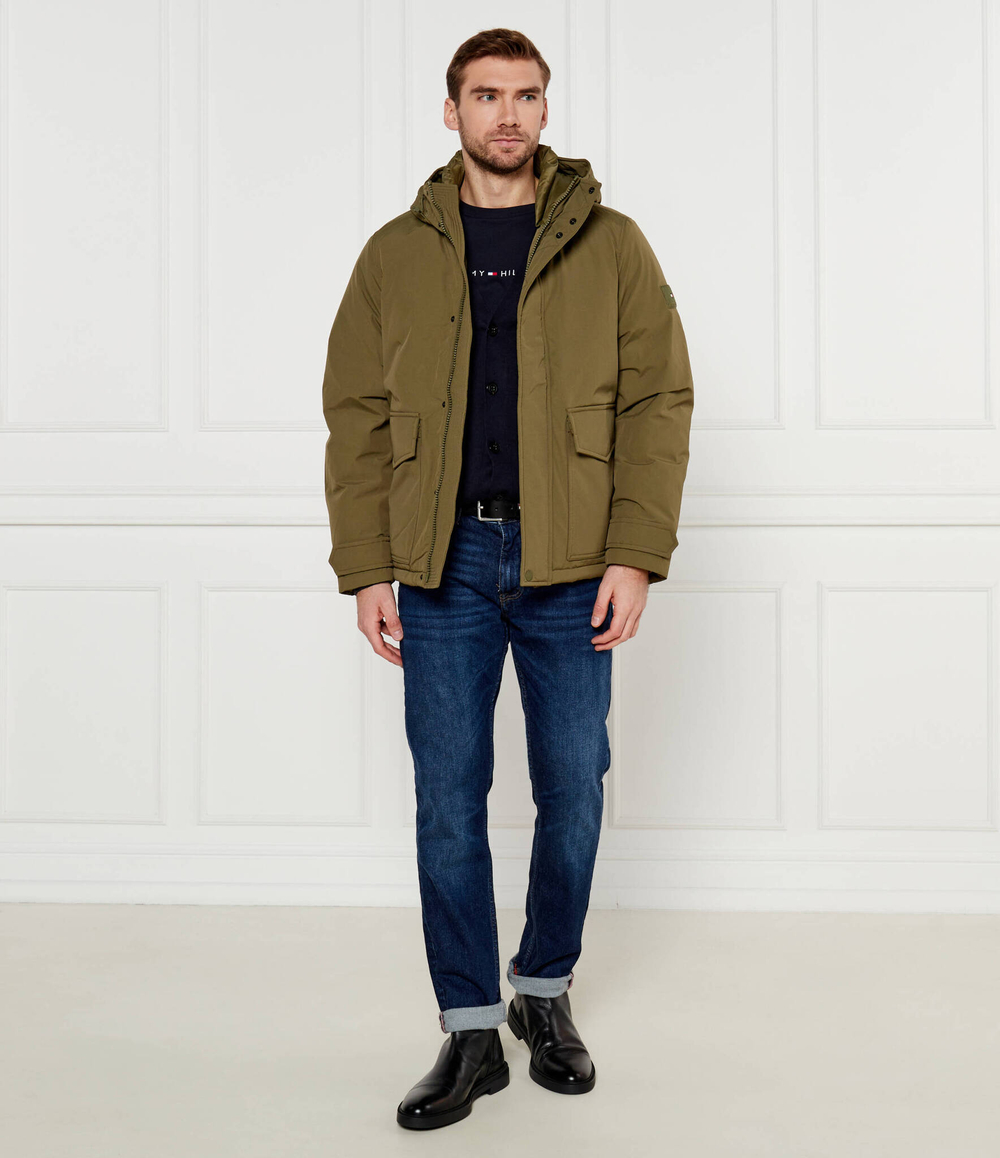 Пуховая куртка Tommy Hilfiger - хаки(MW0MW36596)