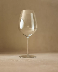 ZARA HOME ЛЕГКИЙ БОКАЛ ИЗ ХРУСТАЛЬНОГО СТЕКЛА, ПРОЗРАЧНЫЙ