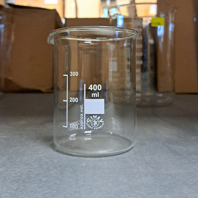 Стакан лаборат. низкий 400мл с дел.,Чехия,cat.N155 (417010400), 1шт.