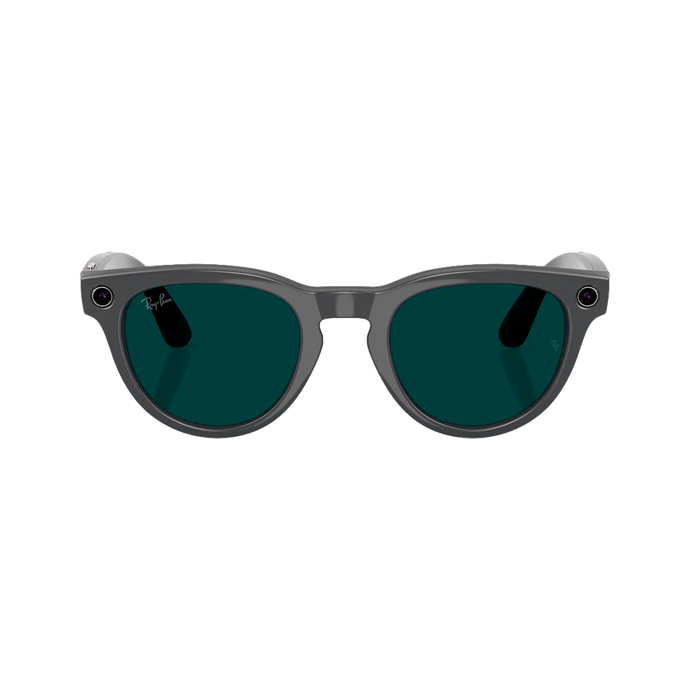 Умные очки Ray-Ban Headliner (Gen 2) Shiny Asteroid Grey / Transitions Emerald, 150 - 50