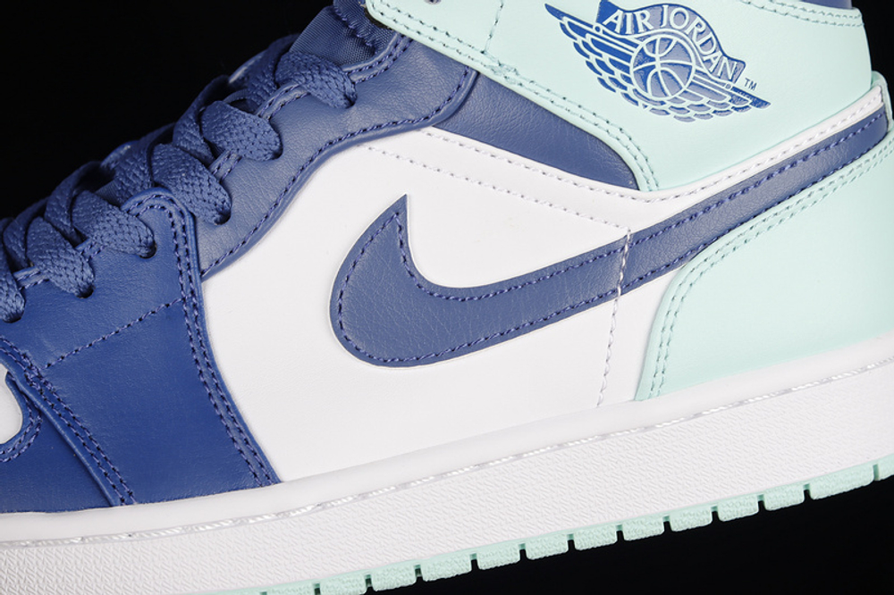 Jordan 1 Mid Mystic Navy Mint Foam