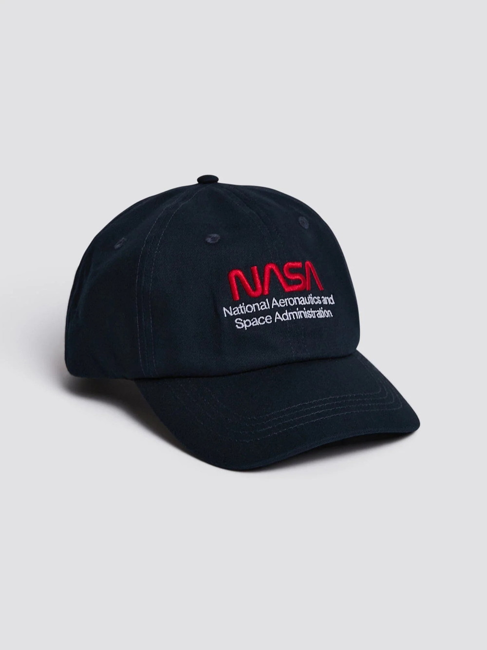 Кепка ALPHA INDUSTRIES NASA WORM LOGO CAP