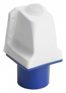 Вилка угловая 2P+PE Stekker ST 49445