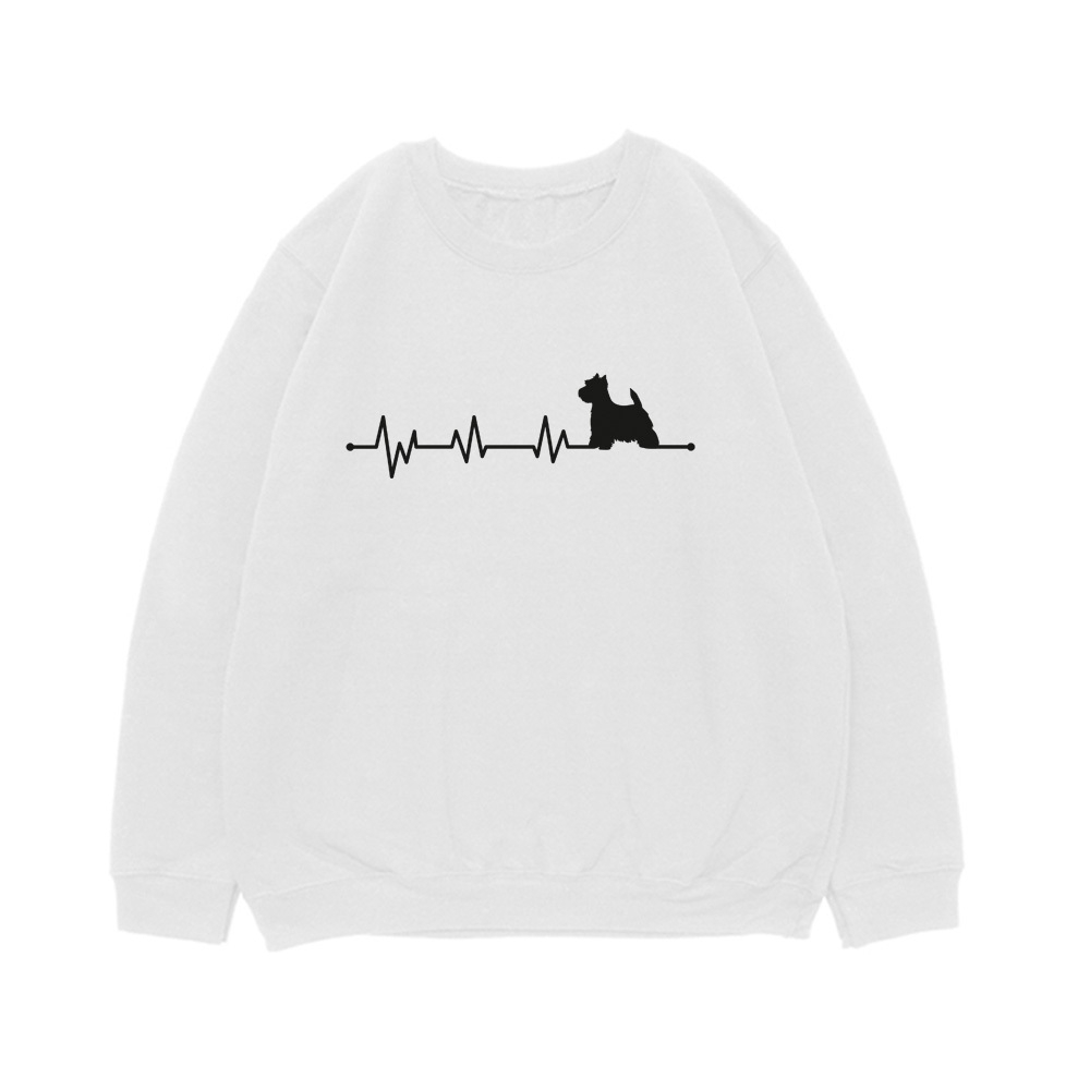 Свитшот "Вестхайленд - сердечный ритм"