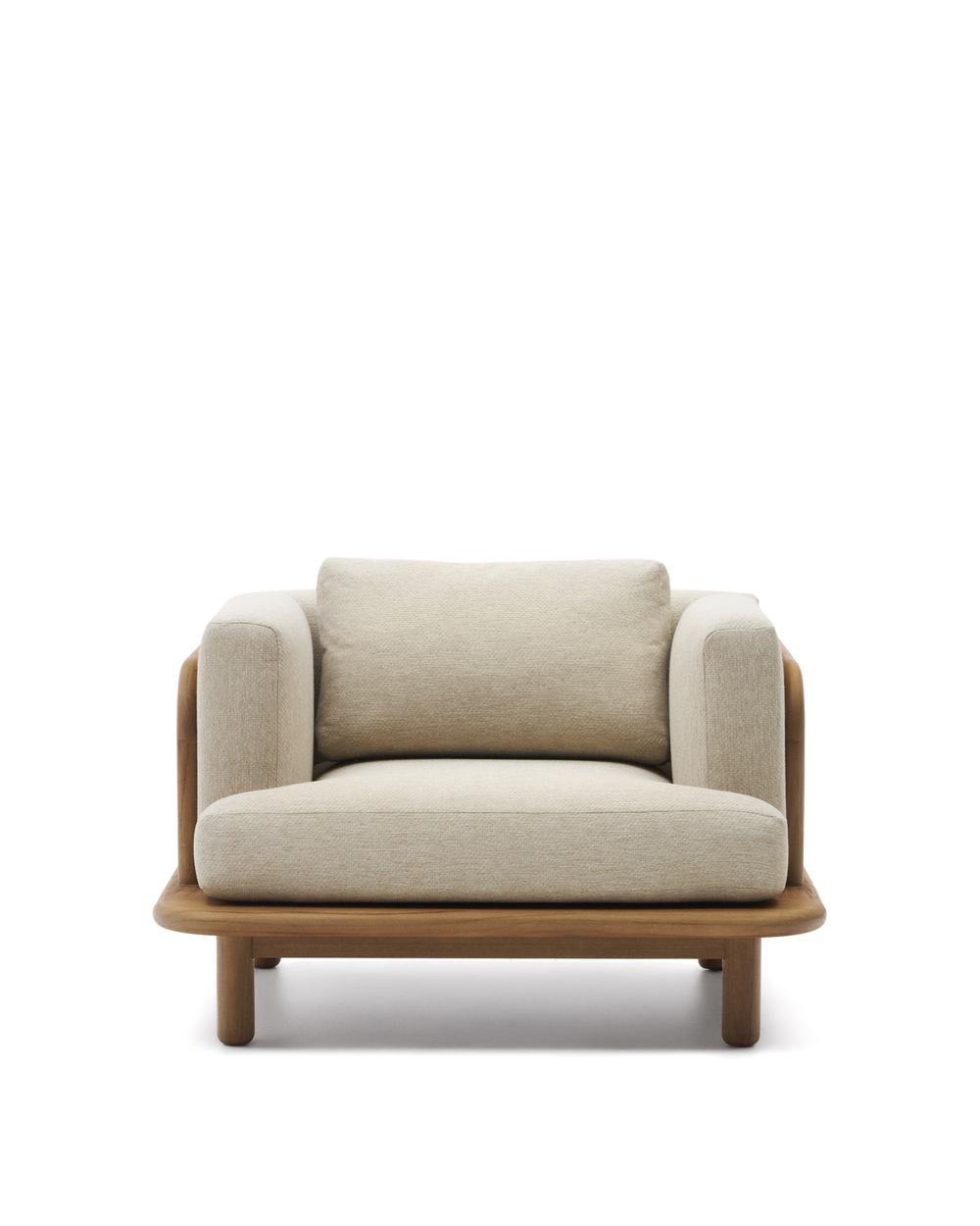 Кресло Turqueta из массива тикового дерева