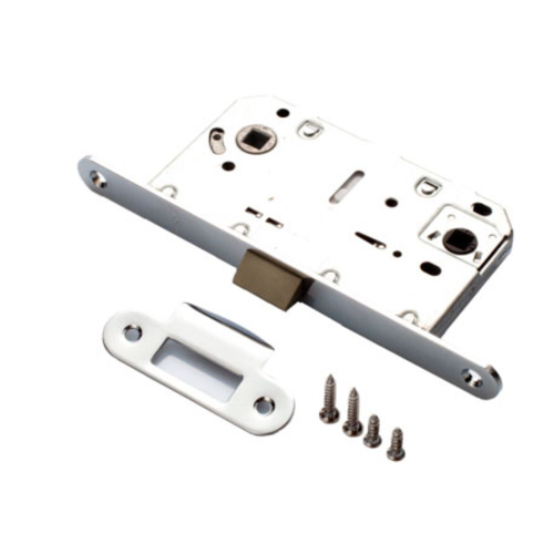 Замок сантехнический Ренц LB 2070 plastic C, цвет хром блестящий (гарантия - 12 месяцев)