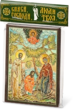 Икона БМ "Беседная" 6х9 на МДФ-6