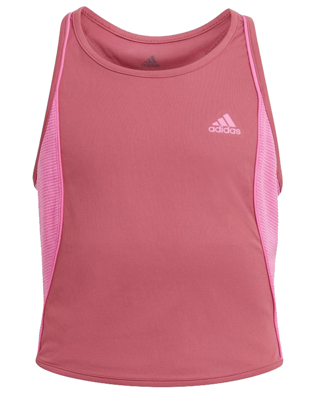 Футболка для девочки Adidas Girls Pop Up Tank Top - wild pink/screaming pink