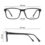Оправа для очков Dackor 153 Black
