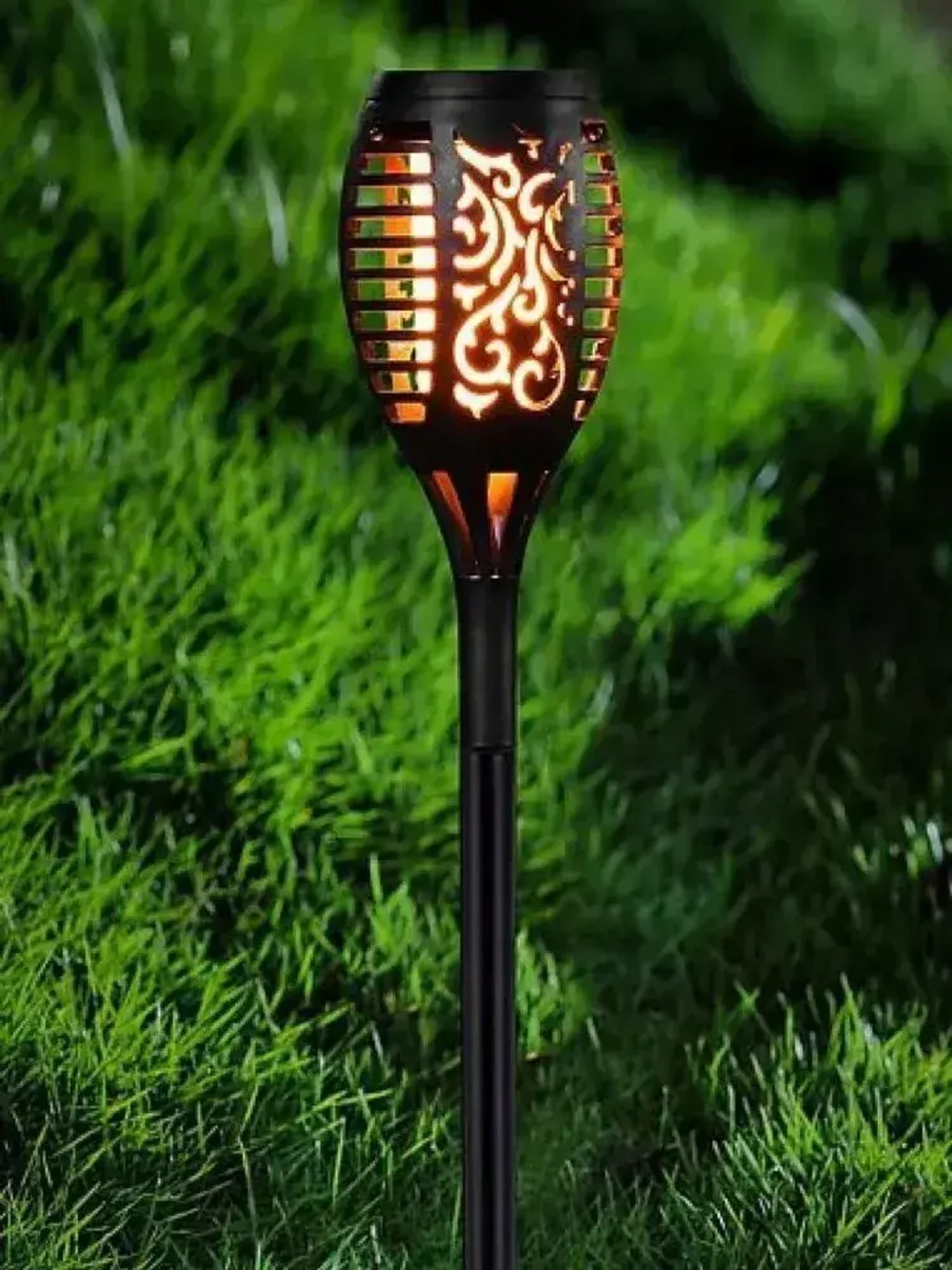 Светильник уличный на солнечной батарее "Факел"