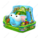 Коммерческий надувной батут "Слоновья голова"