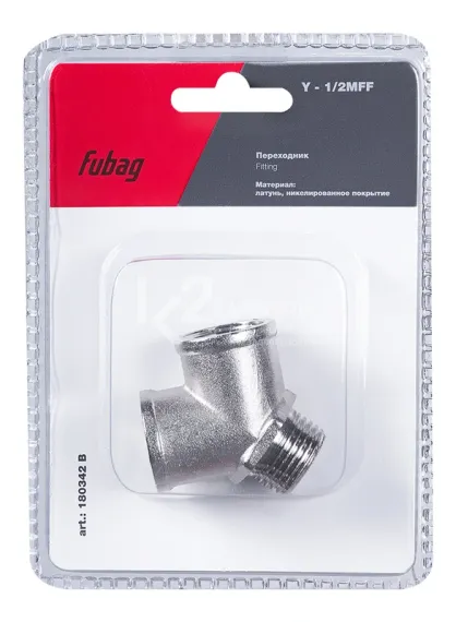 Переходник Fubag Y 1/2"MFF в блистере