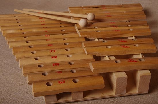 MS-K1-KS-13 Ксилофон хроматический, До мажор, 25 пластин, Мастерская Сереброва