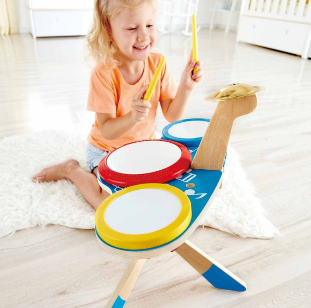 Детская музыкальная игрушка "Барабанная установка"