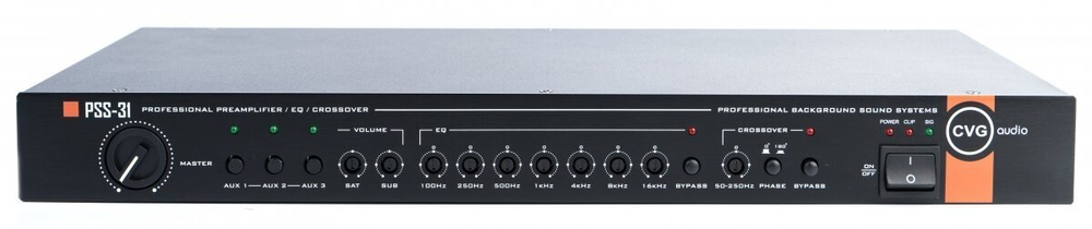 CVGAUDIO PSS-31 Универсальный предусилитель / эквалайзер / кроссовер