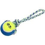 Игрушка-канат для всех пород собак «Счастливый хвост!», цвет синий/зеленый, 25*6см/95гр