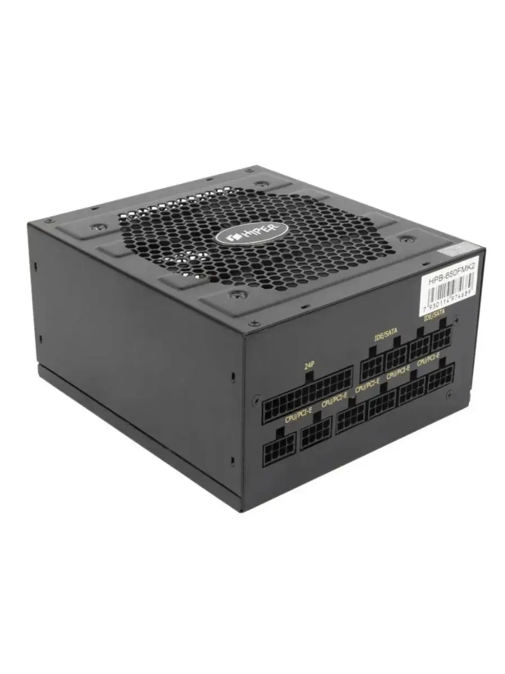 Блок питания HPB-650FMK2 650W HPB-650FMK2 BLACK