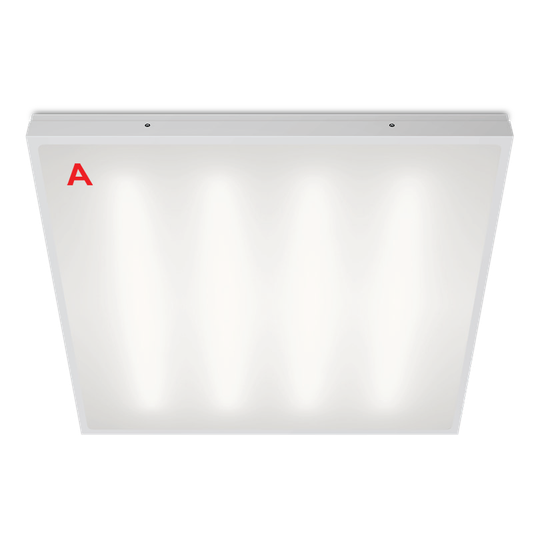 Светильник ЧИСТЫЙ ОФИС ДВО03-041 с БАП EM1 36Вт 5000К IP54 Матовый 4100лм 595х595х48мм WOLTA PRO