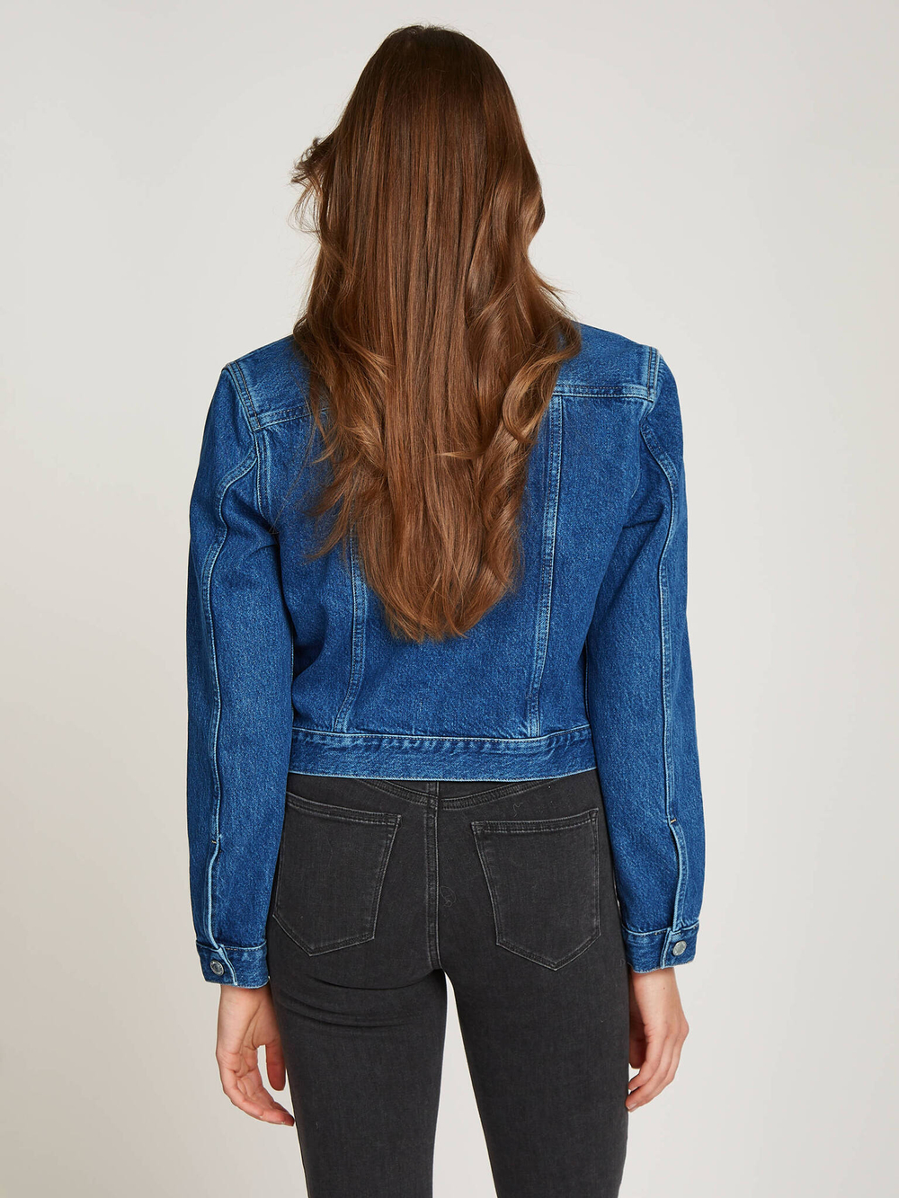 Джинсовая куртка 90s CALVIN KLEIN JEANS - голубой(J20J224043)