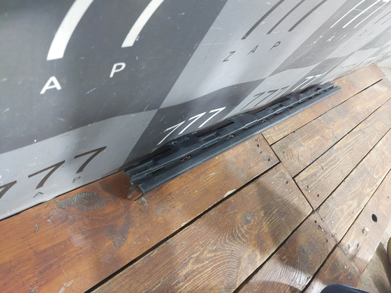 Накладка переднего бампера Jaguar E-Pace 17-нв Б/У Оригинал J9C317F011APIA01