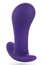 Фиолетовая анальная пробка Bootie S - 7,5 см. (Цвет: фиолетовый)