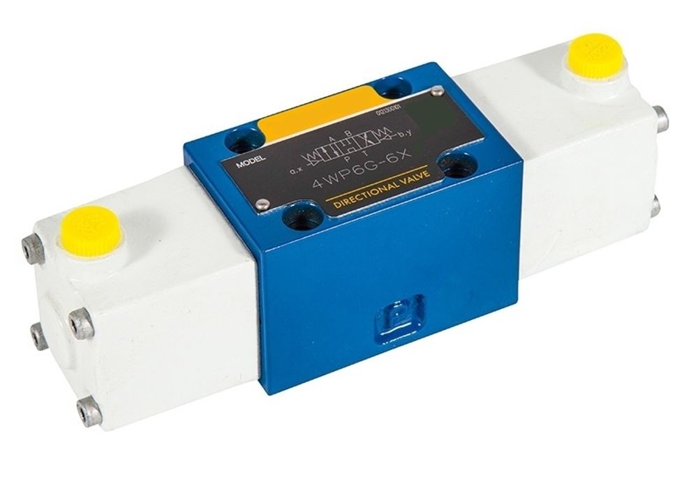 4WP10H3X - Гидрораспределитель золотниковый Ду 10 с пневмоуправлением, схема 14