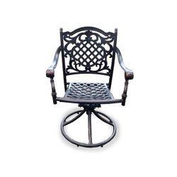 Кресло вращающееся из литого алюминия ГЕРЛЕН «GERLEN»