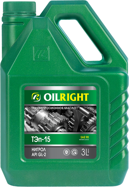 Трансмиссионное масло ТЭП-15 Oilright, 3 л