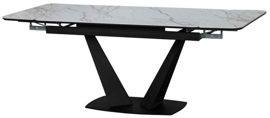 Стол Style 140 / Ars Vagli Oro Matt / опора черная