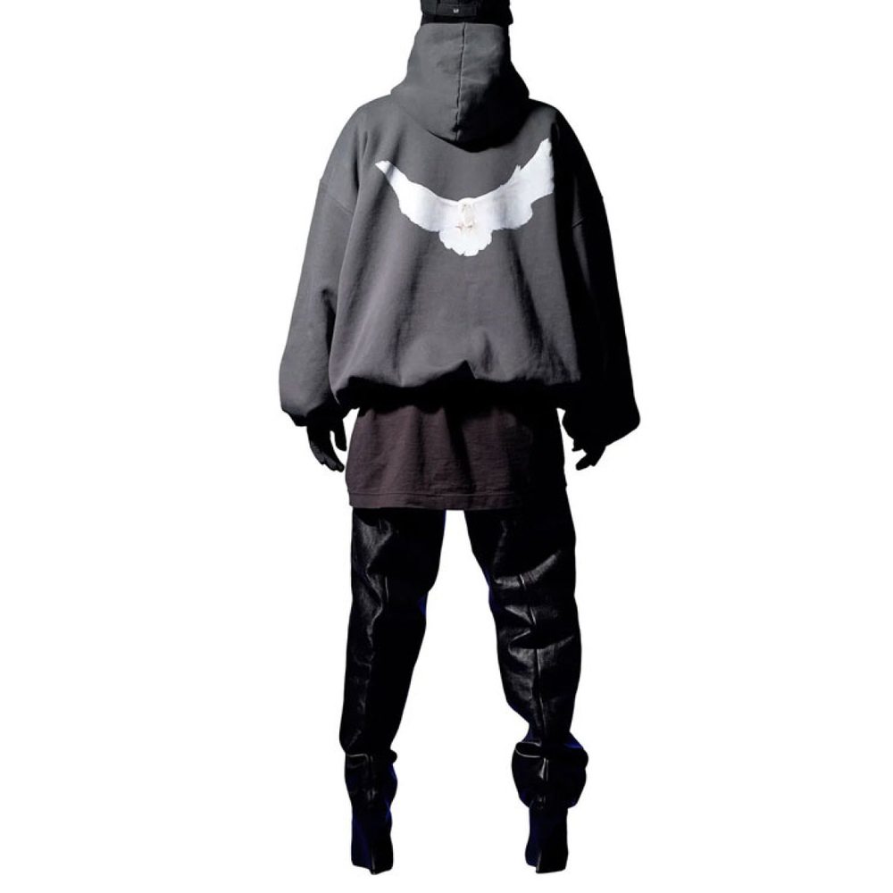 YEEZY x Gap x Balenciaga Dove Hoodie, темно-серый