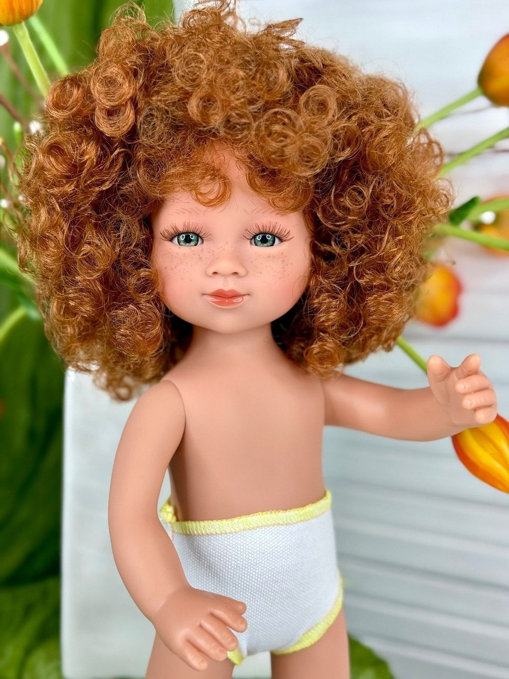 Кукла D Nenes виниловая 34см Celia без одежды (022323W)