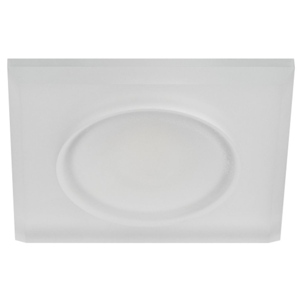 Светильник встраиваемый декоративный ЭРА DK104 WH под лампу MR16 GU5.3 белый | Декоративные встраиваемые светильники