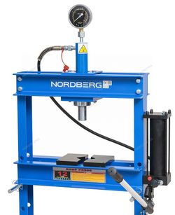 NORDBERG (N3612F) Гидравлический пресс, 12 т, ножной привод