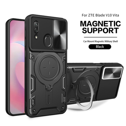 Чехол с кольцом Big Ring Case для ZTE Blade V10 Vita