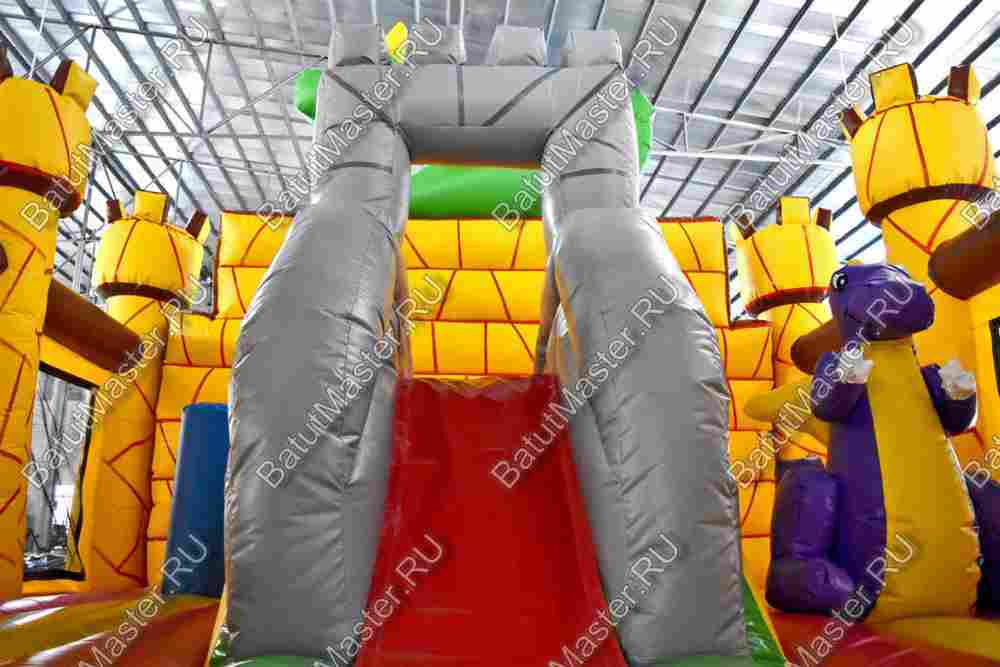 Коммерческий надувной батут "Замок дракона"