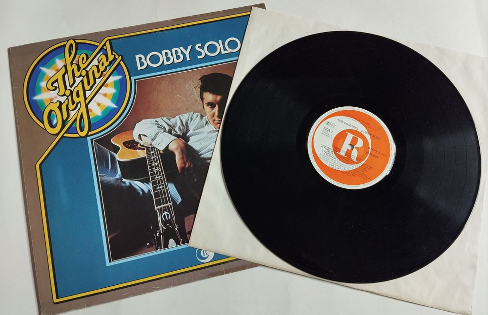 Винтажная виниловая пластинка LP The Original Bobby Solo (Germany 1977)