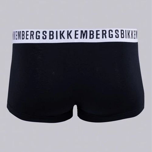 Набор мужских трусов боксеров 3в1 (черные, голубые, зеленые) Bikkembergs BKK61UTR04TR