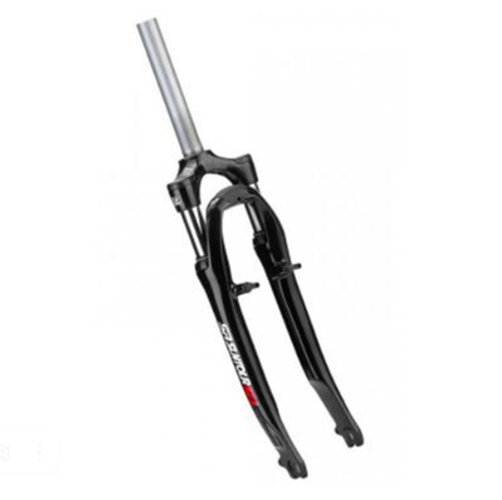 Вилка 28" SF-CR-8V50-VB, 1"x180 мм резьб/аморт/V-brake/алюм/черная (10216170/270319/0050383, Китай)