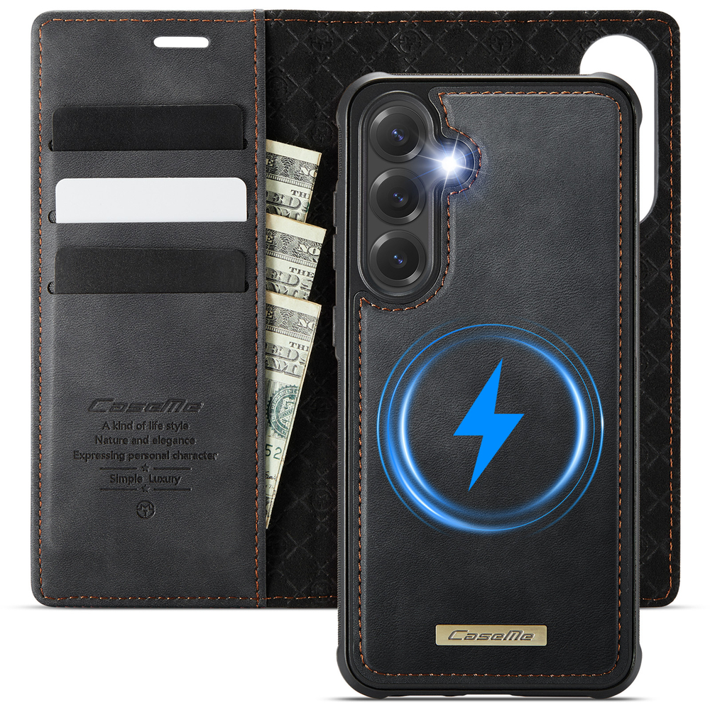 Чехол-кошелек CaseMe 2 in 1 MagSafe Samsung Galaxy S24