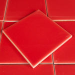 Плитка настенная Mini Tile Red glossy 99x99х7 мм