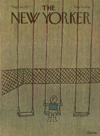 Журнал The New Yorker 26-09-1977, обложка