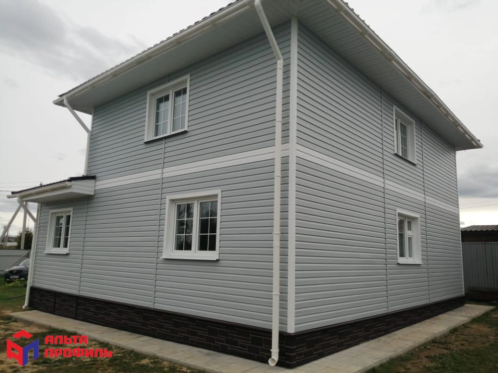 Сайдинг Альта-классика Белый 230х3660мм 0,84м2