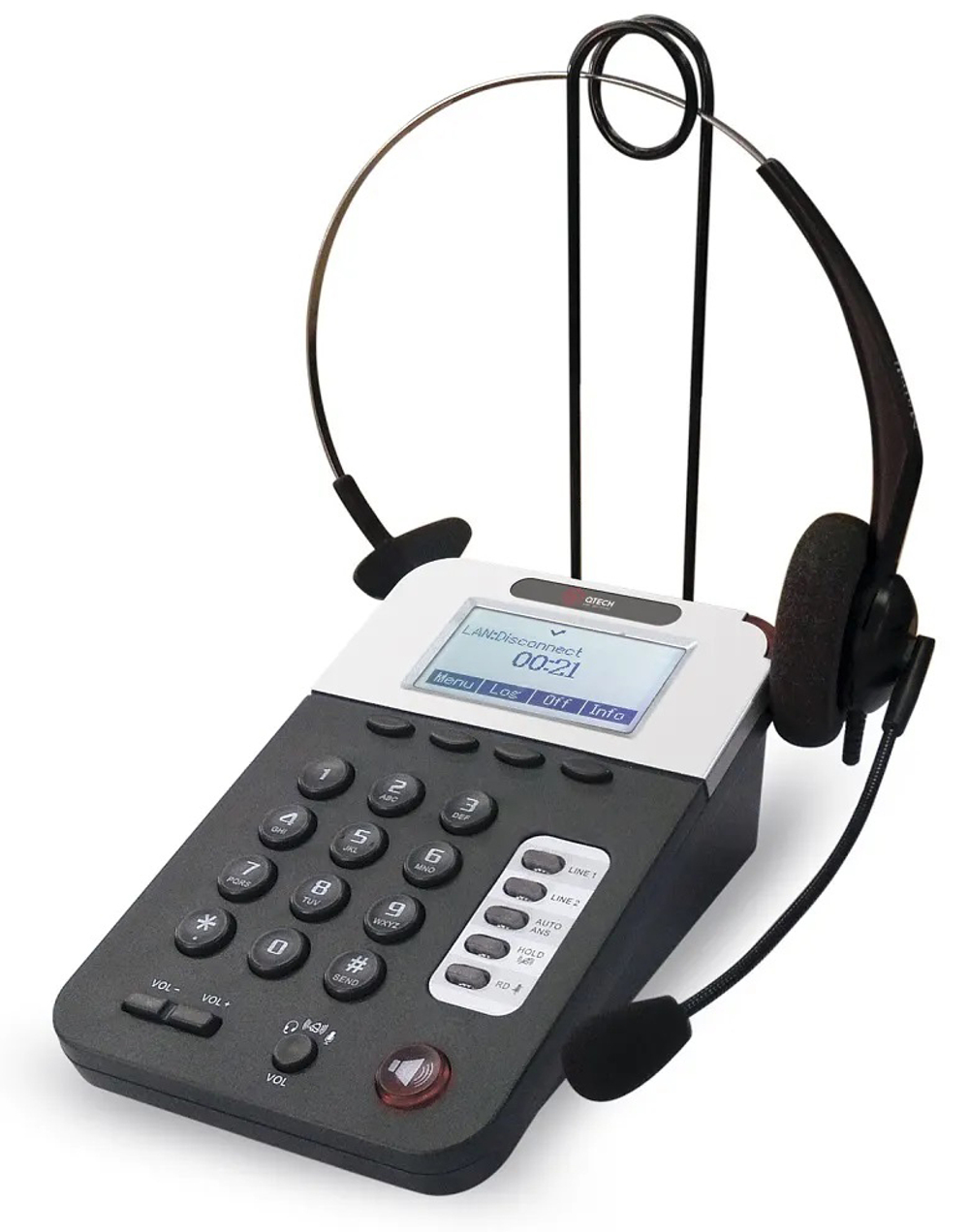 Телефон VoiceIP  QTECH QVP-80