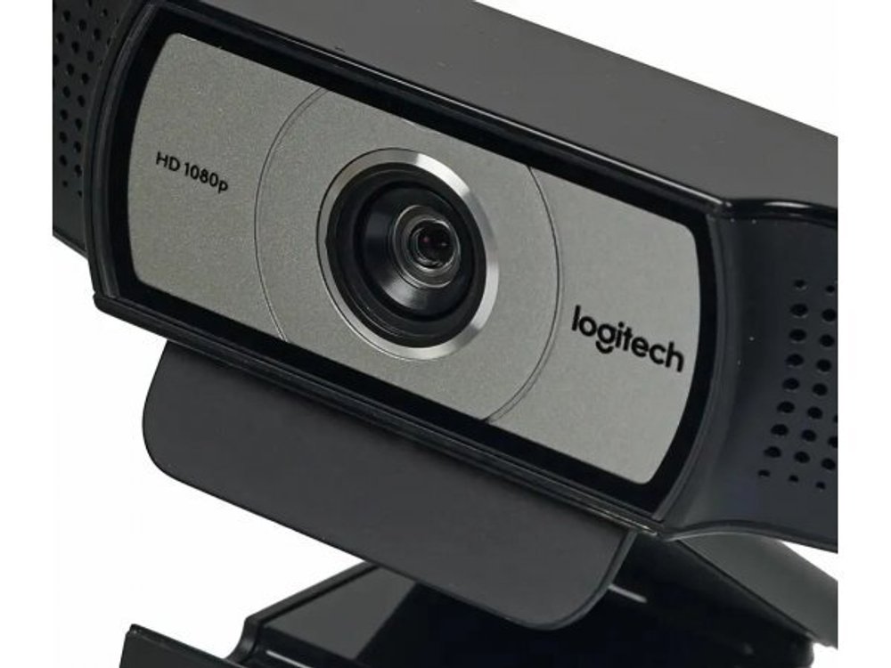 Веб-камера Logitech HD Webcam C930e черный/серебристый